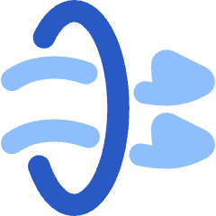 Wind Flow 3 Icon from Plump Flat Set