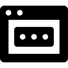 App Windows Password Icon from Nova Solid Set