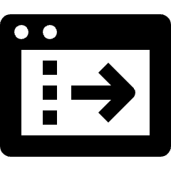 Page Align Right Icon from Nova Solid Set