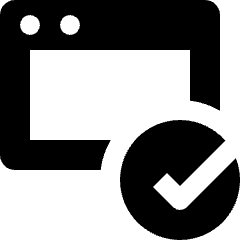 Page Check Icon from Nova Solid Set