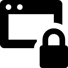 Page Lock Icon from Nova Solid Set