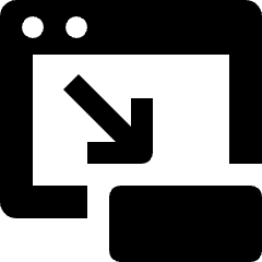 Page Minimize Icon from Nova Solid Set