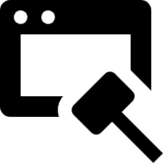 Page Rule Law Icon from Nova Solid Set