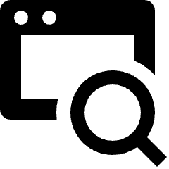 Page Search Icon from Nova Solid Set