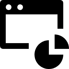 Page Statistics Icon from Nova Line Icons Set