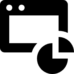 Page Statistics Icon from Nova Solid Set