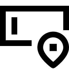 Address Field Icon from Sharp Line Set