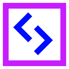 Connection Integration System Api Icon from Sharp Neon Set