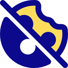 Cookie Settings Off Icon from Plump Pop Set