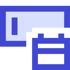 Date Picker Icon from Sharp Duo Set