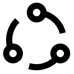 Deployment Workflow Collaboration Icon from Sharp Line Set