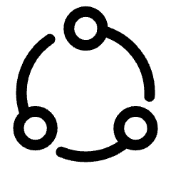 Deployment Workflow Collaboration Icon from Plump Line Set