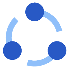 Deployment Workflow Collaboration Icon from Sharp Flat Set