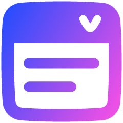 Drop Down List Icon from Plump Gradient Set