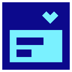 Drop Down List Icon from Sharp Pop Set