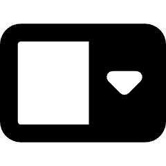 Drop Down Menu Icon from Core Solid Set