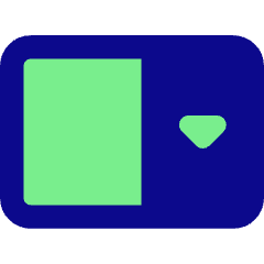 Drop Down Menu Icon from Core Pop Set