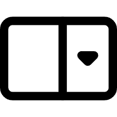 Drop Down Menu Icon from Core Line Set