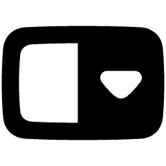 Drop Down Menu Icon from Plump Solid Set