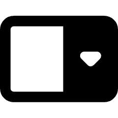 Drop Down Menu Icon from Core Remix Set