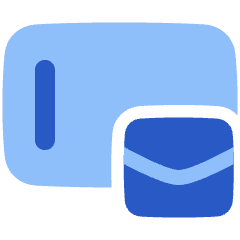 Form Email Icon from Plump Flat Set