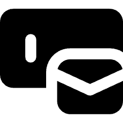 Form Email Icon from Core Solid Set