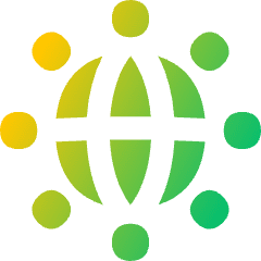 Globe App Network Icon from Flex Gradient Set