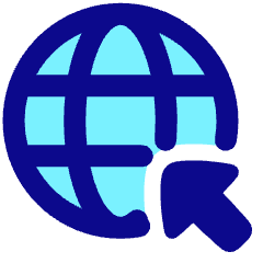 Globe Browser Click Captive Portal Icon from Plump Pop Set