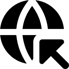 Globe Browser Click Captive Portal Icon from Core Solid Set