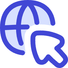Globe Browser Click Captive Portal Icon from Flex Duo Set