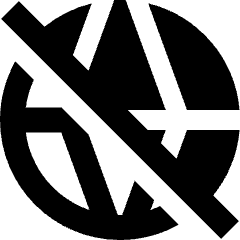 Globe Public Access Off Icon from Sharp Remix Set