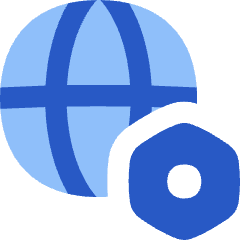 Globe Website Setting 2 Icon from Flex Flat Set
