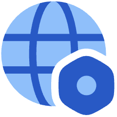 Globe Website Setting 2 Icon from Plump Flat Set