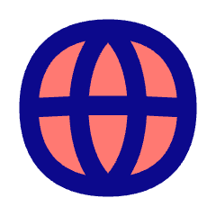 Globe Website Solo Icon from Flex Pop Set