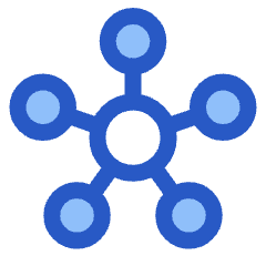 Hub Integration Connection Icon from Plump Duo Set
