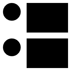 Important Field Icon from Sharp Solid Set