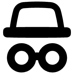 Incognito Mode Icon from Plump Remix Set