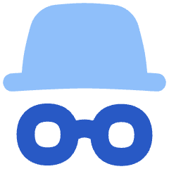 Incognito Mode Icon from Flex Flat Set