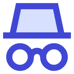 Incognito Mode Icon from Sharp Duo Set