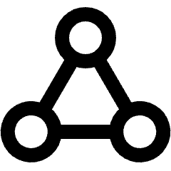 Integration Connection Webhook Icon from Sharp Line Set