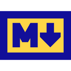 Markdown Rectangle Programming Icon from Sharp Pop Set