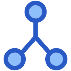 Network Node Connection Integration Icon from Plump Duo Set