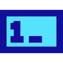 Number Field Icon from Sharp Pop Set