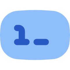 Number Field Icon from Flex Flat Set
