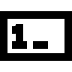 Number Field Icon from Sharp Remix Set