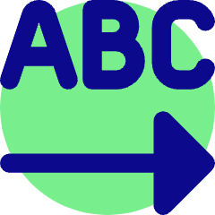 Steps Letter Icon from Core Pop Set