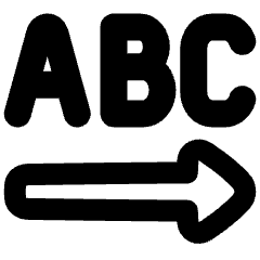 Steps Letter Icon from Plump Remix Set