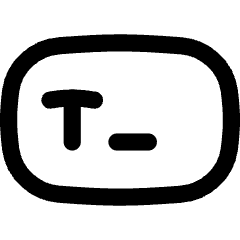 Text Field Icon from Flex Line Set