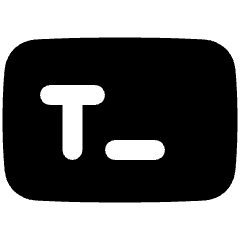 Text Field Icon from Plump Solid Set