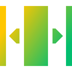 Ui Phone Slider Horizontal Icon from Sharp Gradient Set